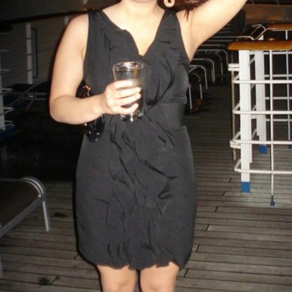 Black Francesca’s Cocktail Dress - Picture 4 of 4
